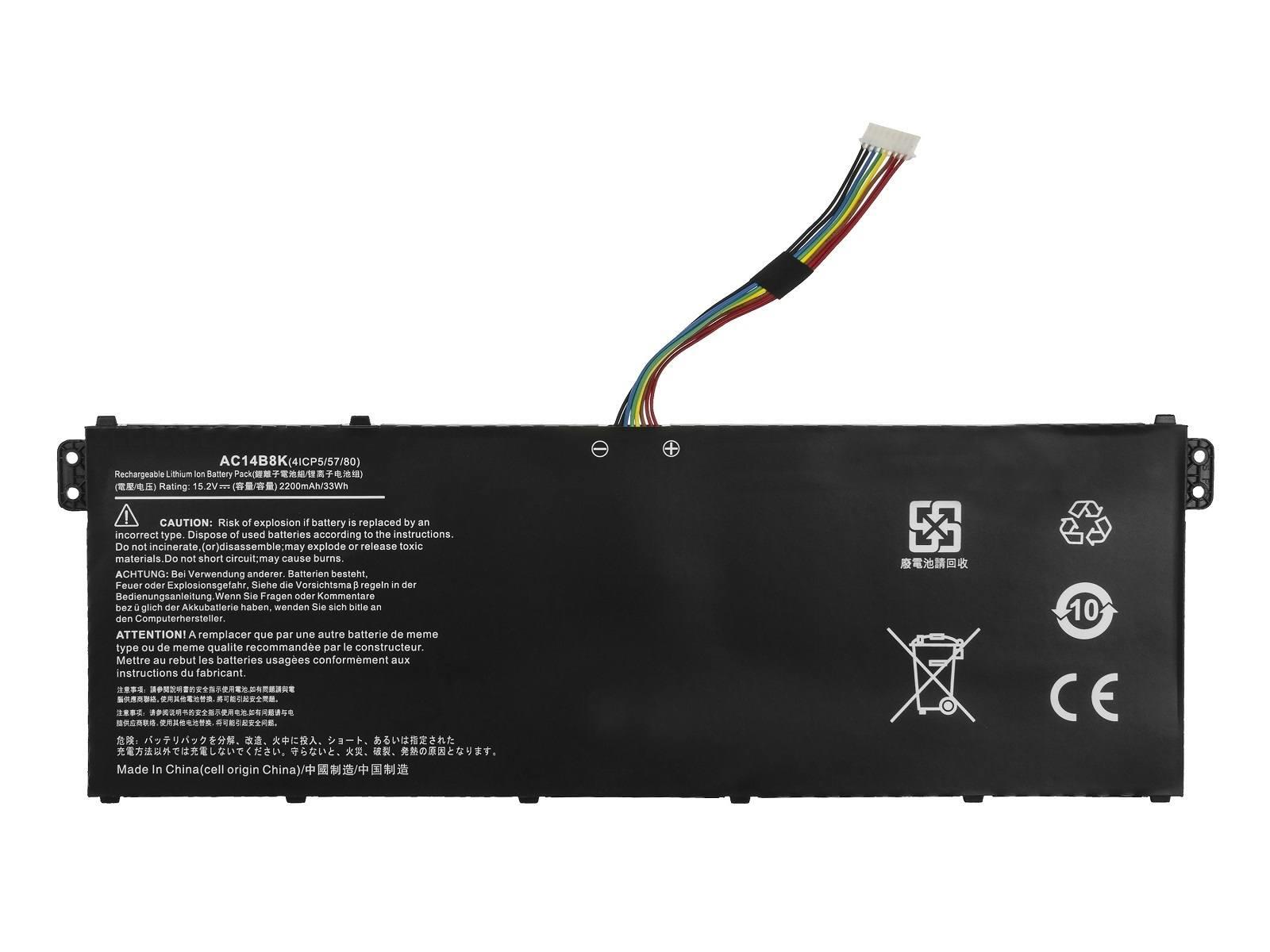 ALB-A095 ACER A515-41, A515-51, AC14B8K LAPTOP BATARYA ALB-A095 ACER A515-41, A515-51, AC14B8K LAPTOP BATARYA