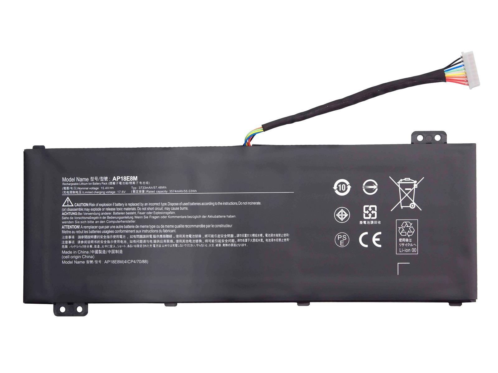 ALB-A097 ACER AP18E8M UYUMLU NOTEBOOK BATARYA ALB-A097 ACER AP18E8M UYUMLU NOTEBOOK BATARYA