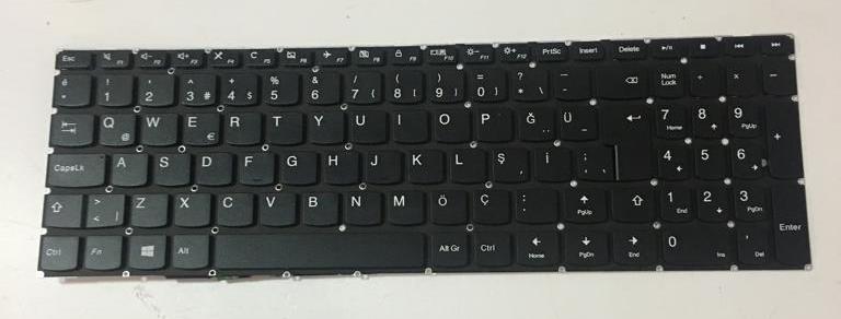 ALK-I510 LENOVO IDEAPAD 510-15IKB 310-15X 310-15ISK V310-15ISK SERİLİ KLAVYE ALK-I510 LENOVO IDEAPAD 510-15IKB 310-15X 310-15ISK V310-15ISK SERİLİ KLAVYE