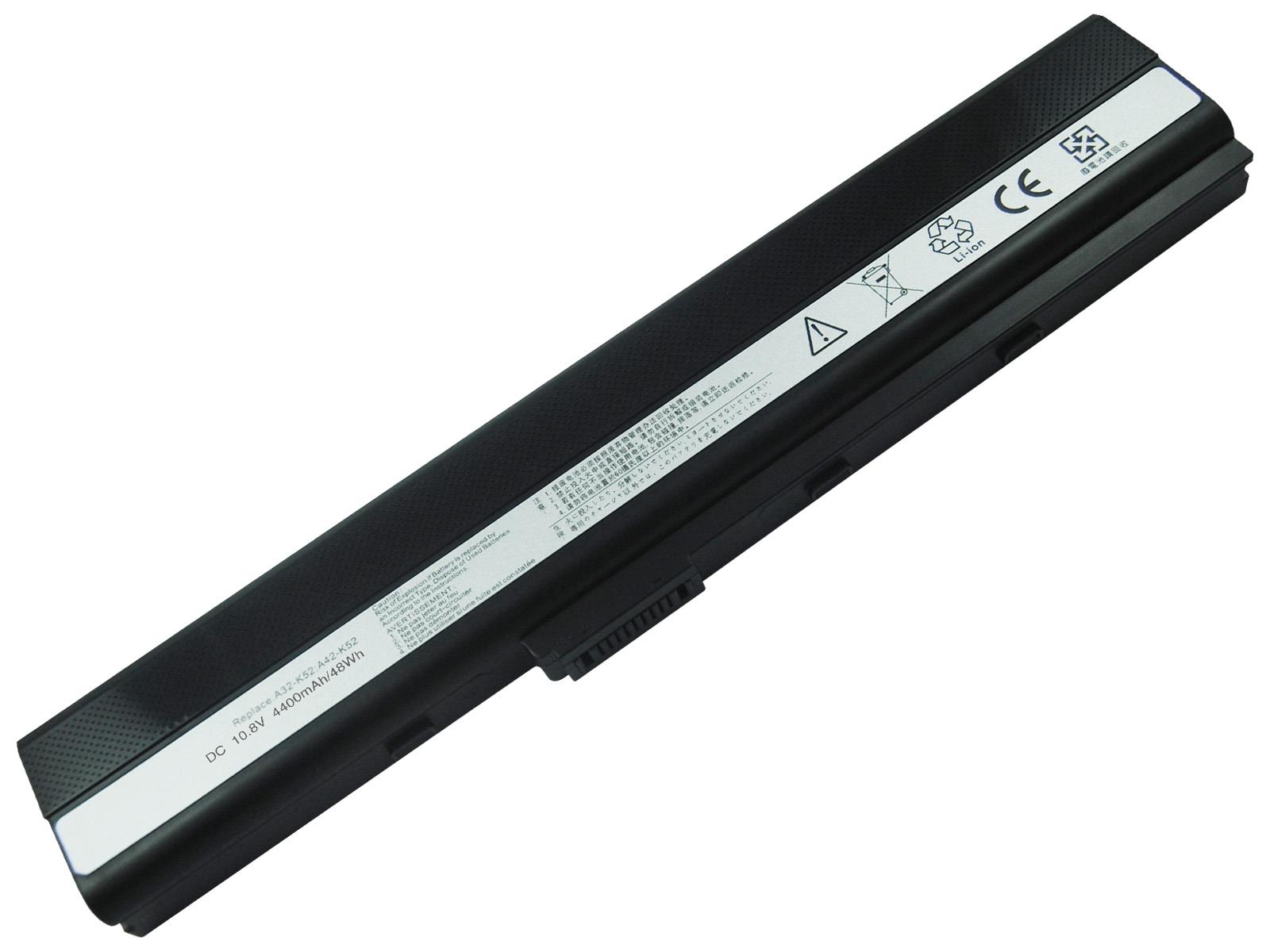 Asus X52, X52DE, X52DR, X52F, X52JB, X52JC uyumlu batarya Asus X52, X52DE, X52DR, X52F, X52JB, X52JC uyumlu batarya